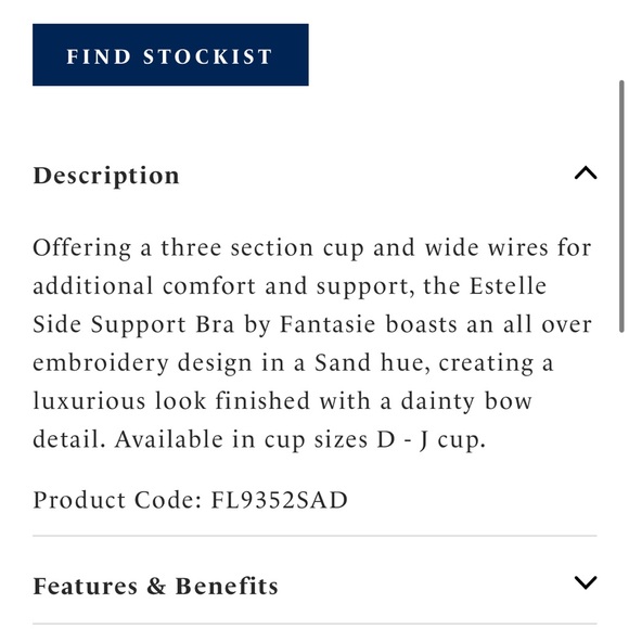 Fantasie | NWT Ruby red lace Estelle bra with side support - Picture 11 of 13